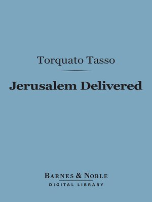 cover image of Jerusalem Delivered (Barnes & Noble Digital Library)